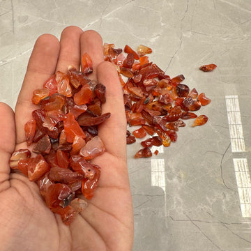 Reddish Orange stone (100 gms)