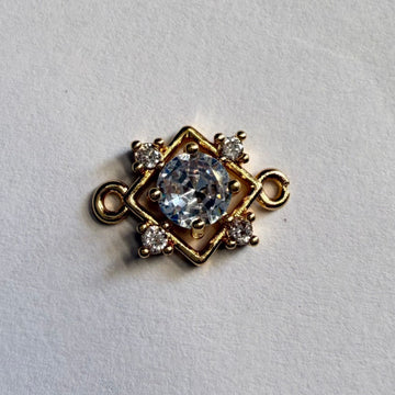 Rakhi diamond charm transparent