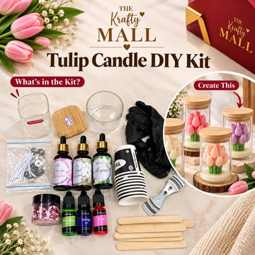 Tulip candle diy kit