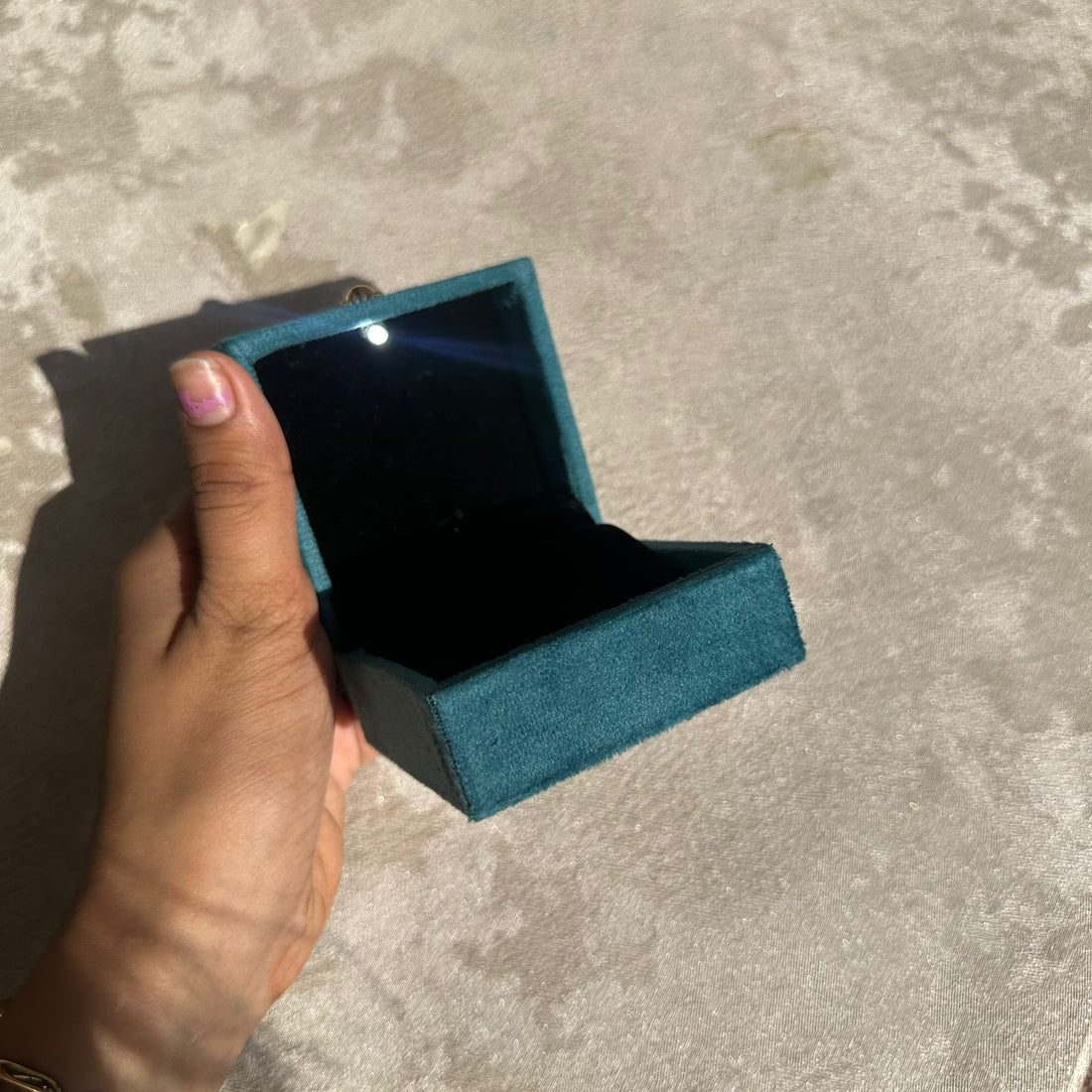 Earring box with led 001