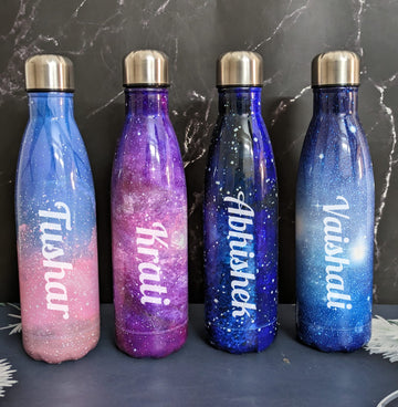 Galaxy theme Bottle