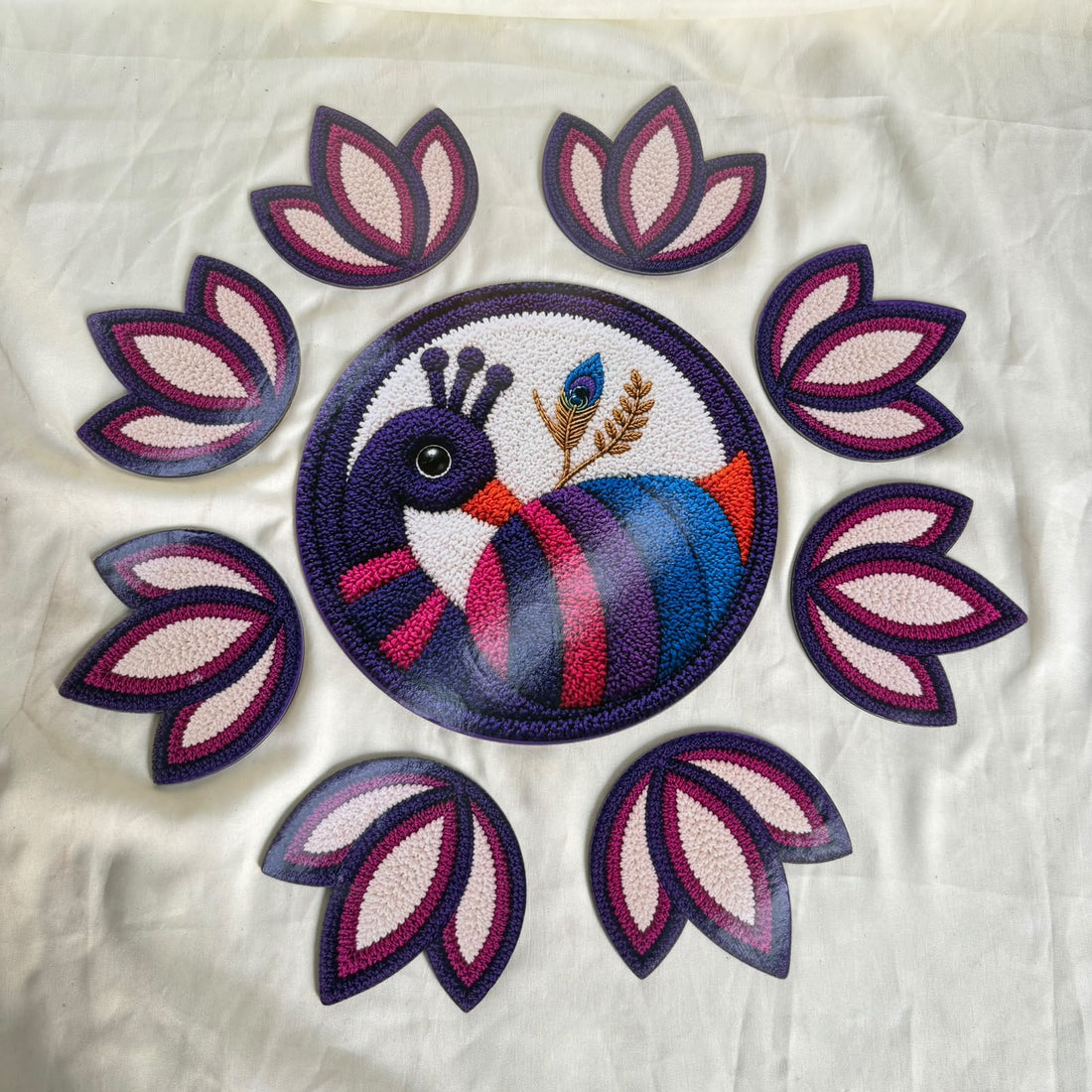 Mdf rangoli 006