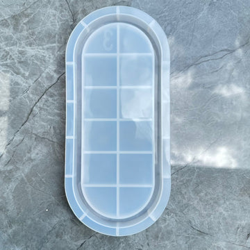 Oval trinket tray big