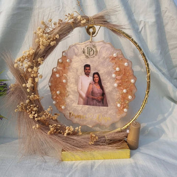 Decorative pampus hoop