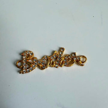 Rakhi diamond charm brother