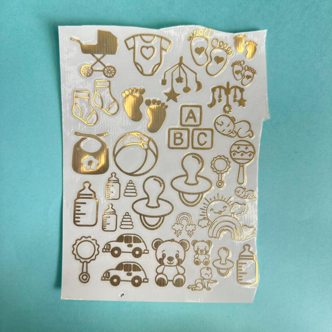 Baby details emblisment sheet