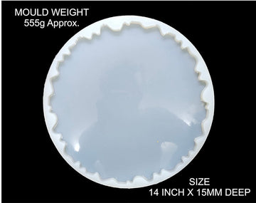 14" agate round mould