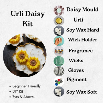 Urli Daisy candle kit