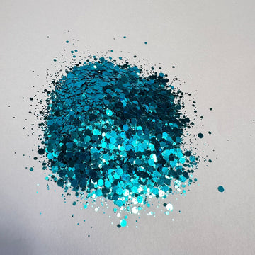 Dusty chunks glitter