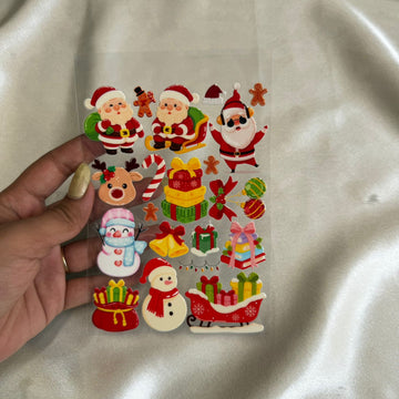 Christmas peel off sticker C