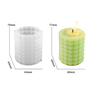 Small love cylinder candle mould