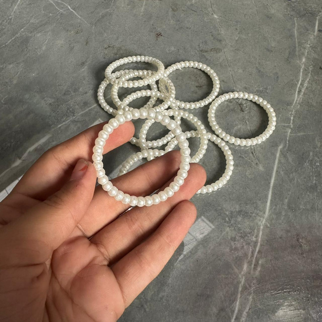 Big Pearl ring (10 pcs)