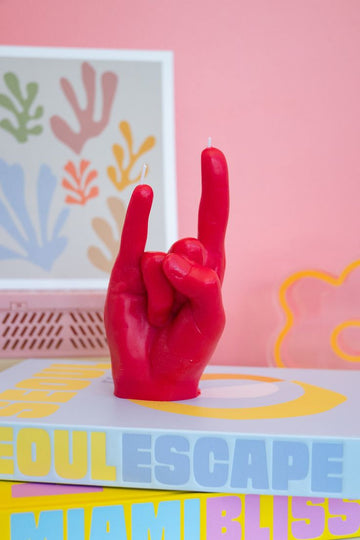 3 finger candle mould