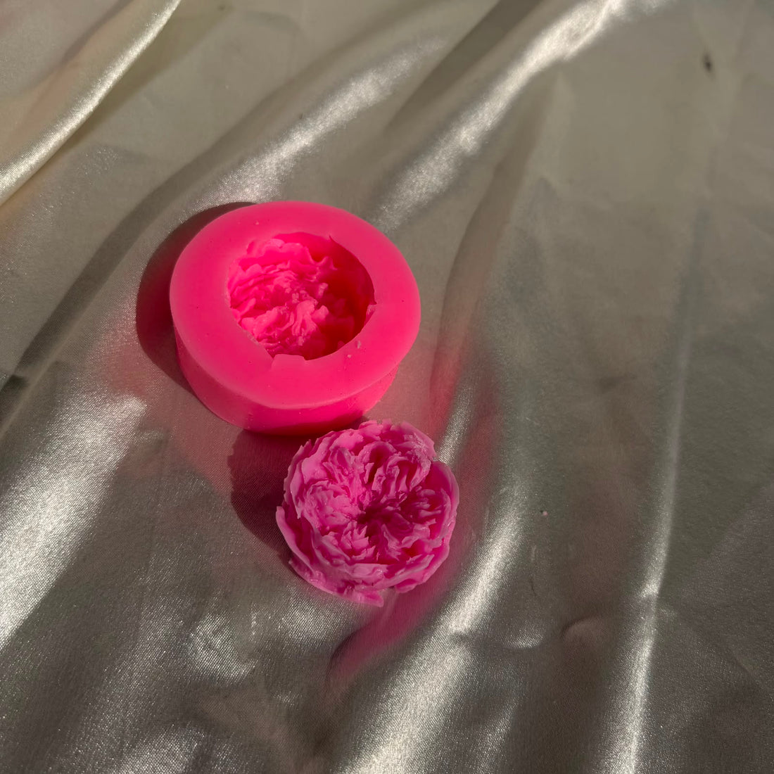 Flower candle mould 007