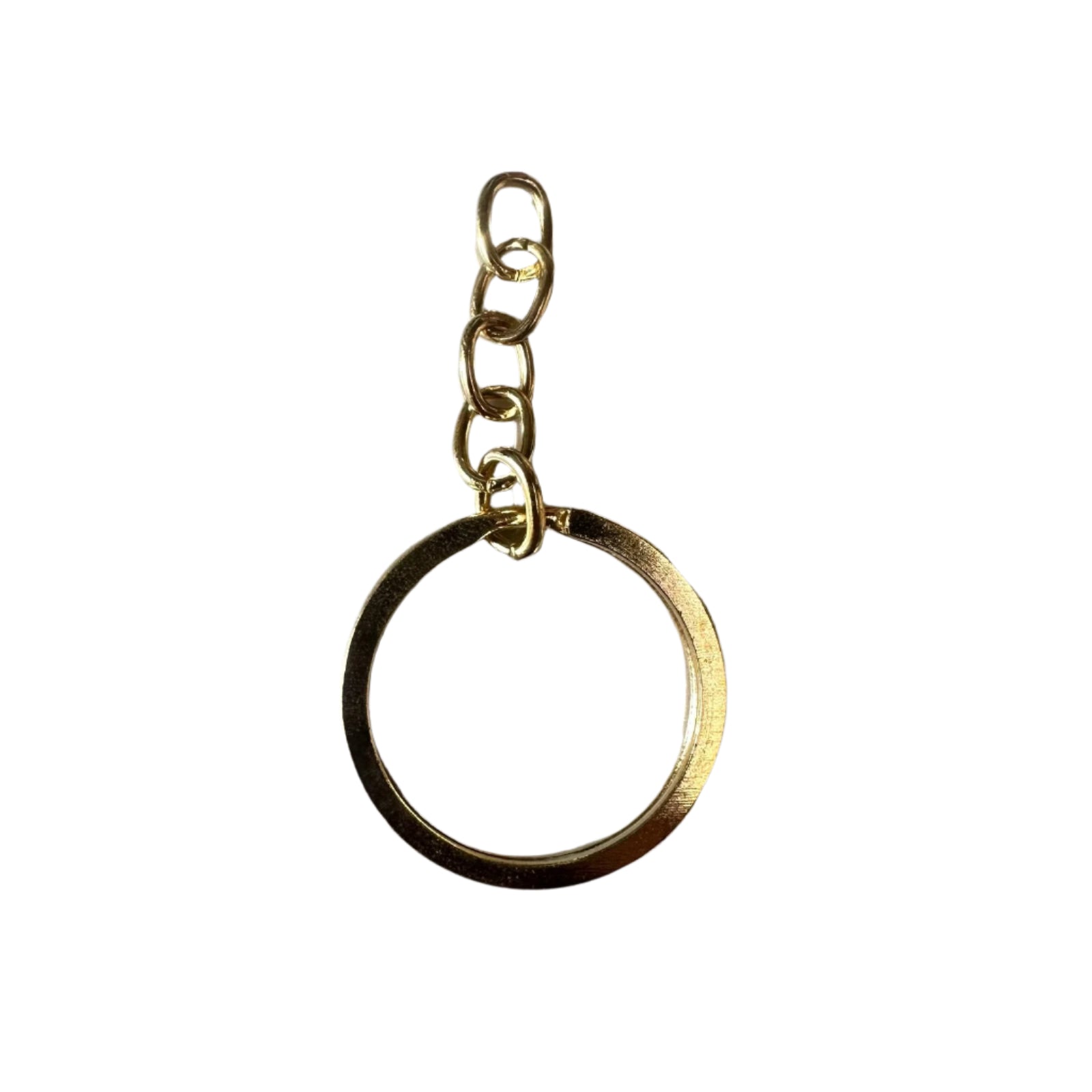 Keychain ring gold 1pc