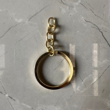 Keychain ring gold 1pc