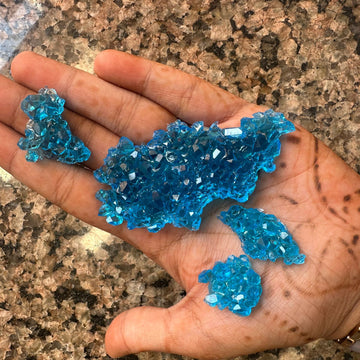 Resin geode crystal ready (A)