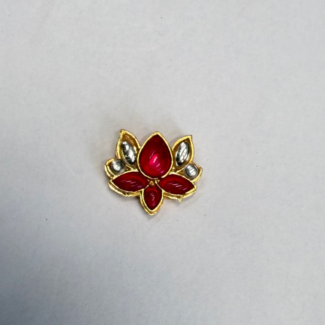 Lotus kundan charm B