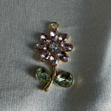 Flower charm