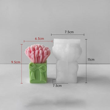 Tulip bouquet Candle mould