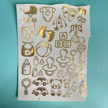 Baby details emblisment sheet