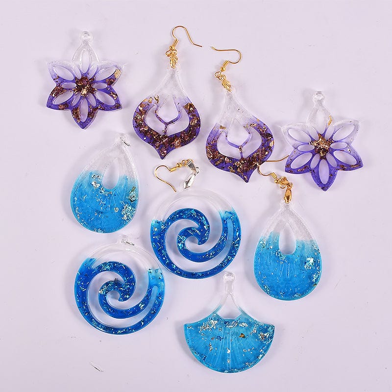 10 cavity earring & jewellery mould