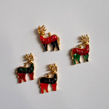 Kundan rakhi charm deer