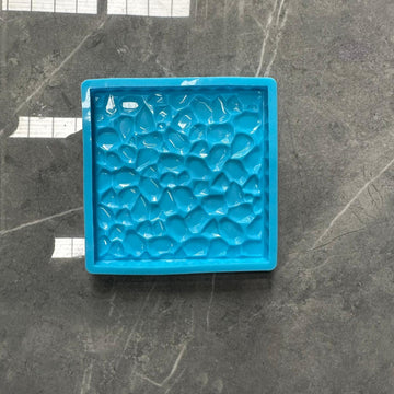 Square druzy coaster mould