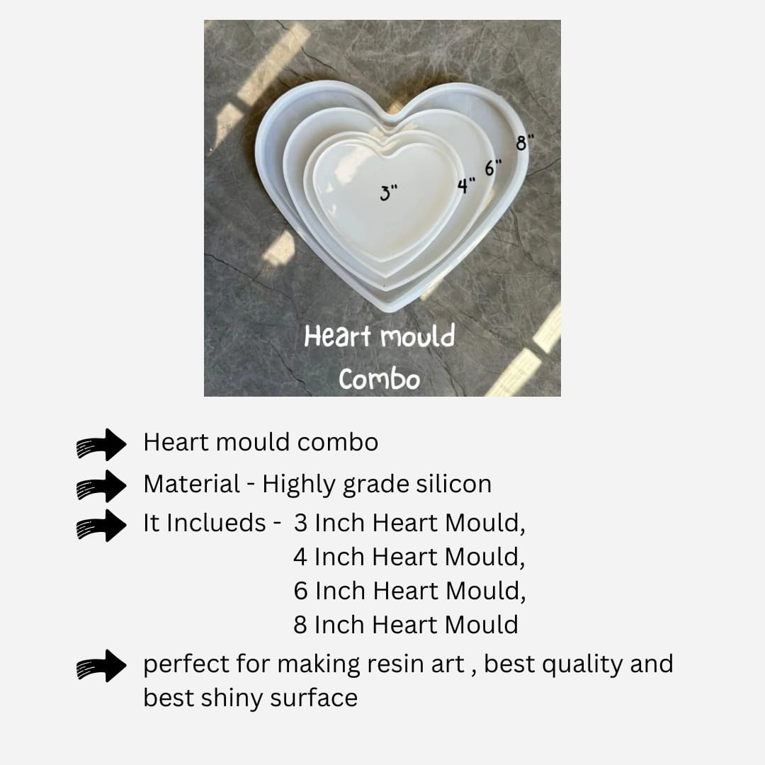 Heart mould combo