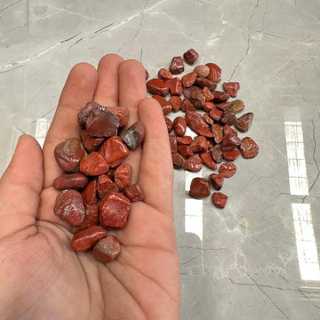 Brick red stone (100 gms)