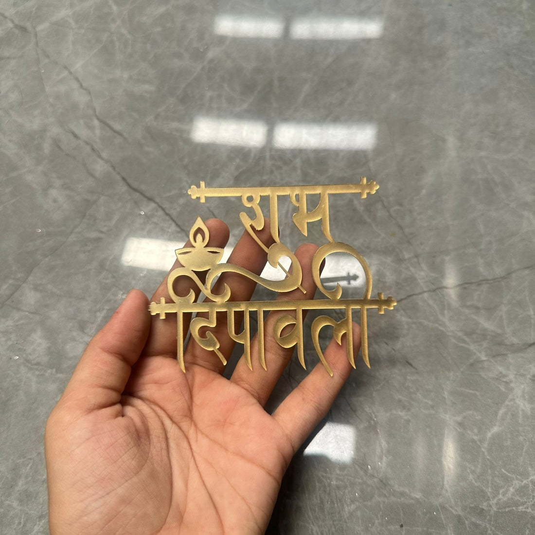 Diwali acrylic cutout 002