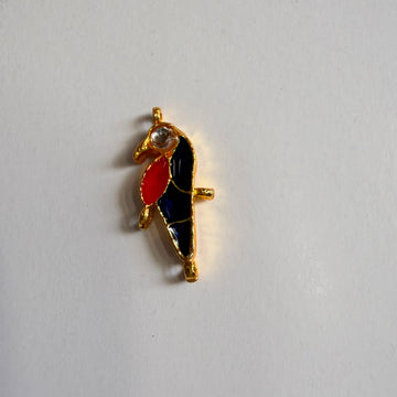Kundan rakhi charm birds 003