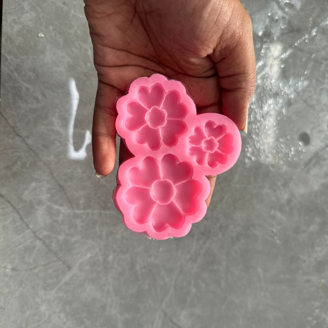 Flower mould 3 in 1