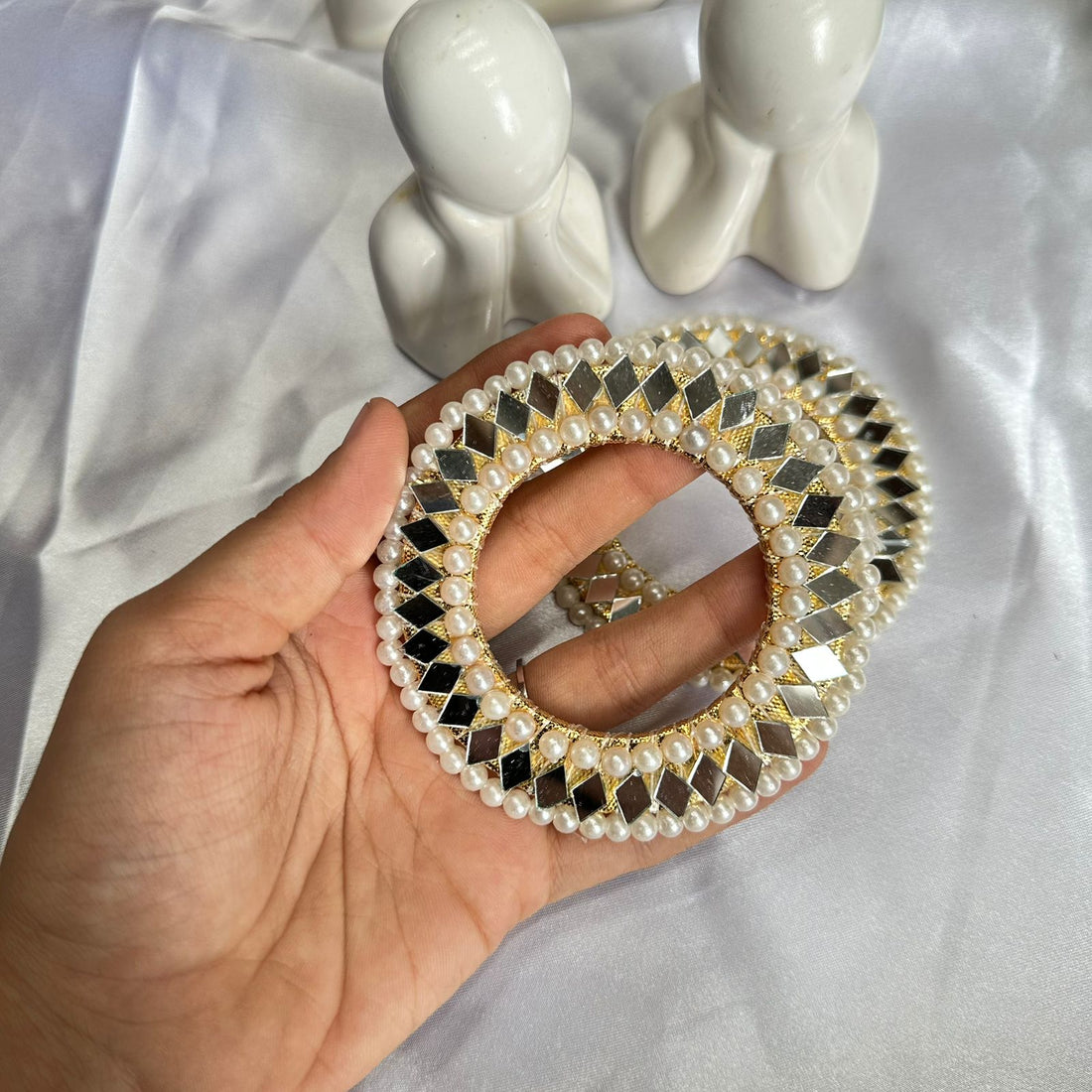 Round Designer pearl ring H