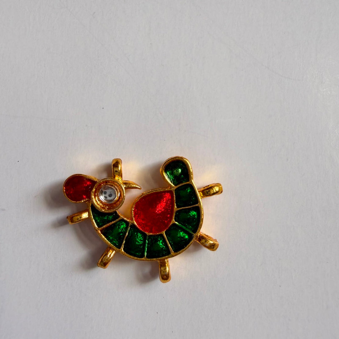 Kundan rakhi charm birds 002
