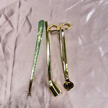 3-in-1 Candle Accessory Set – Trimmer, Dipper & Snuffer