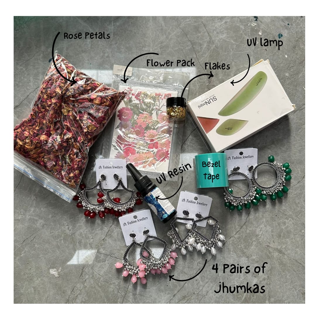 Diy resin jumkha kit