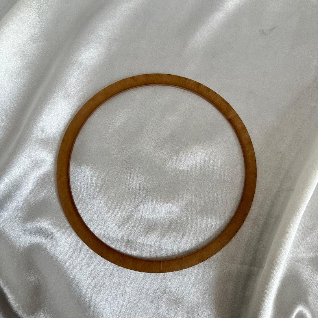 Transparent acrylic border ring 17 cms