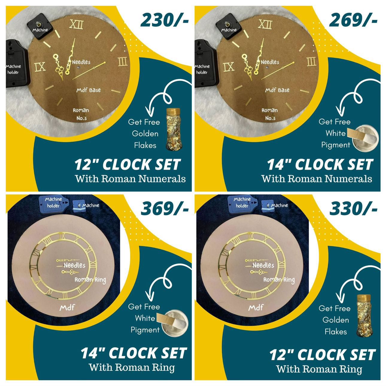 Clock set offer