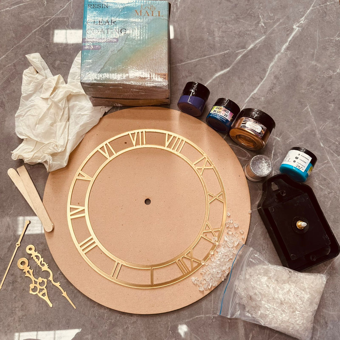 Galaxy clock kit