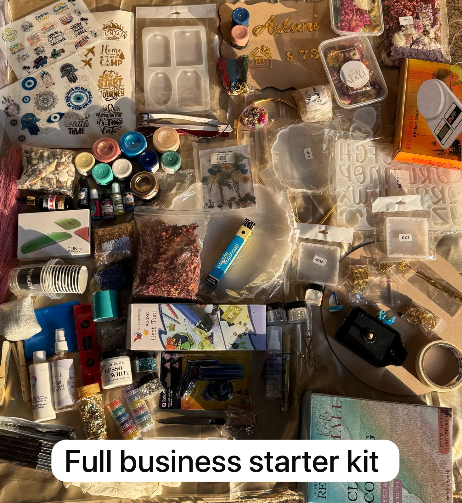 Resin business starter kit