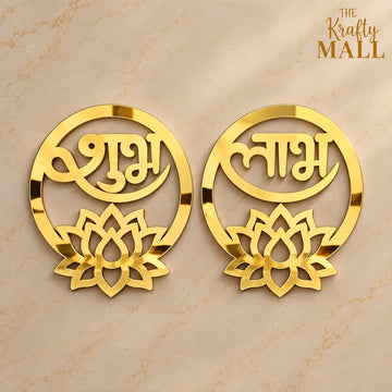 Shubh labh acrylic cutout 009
