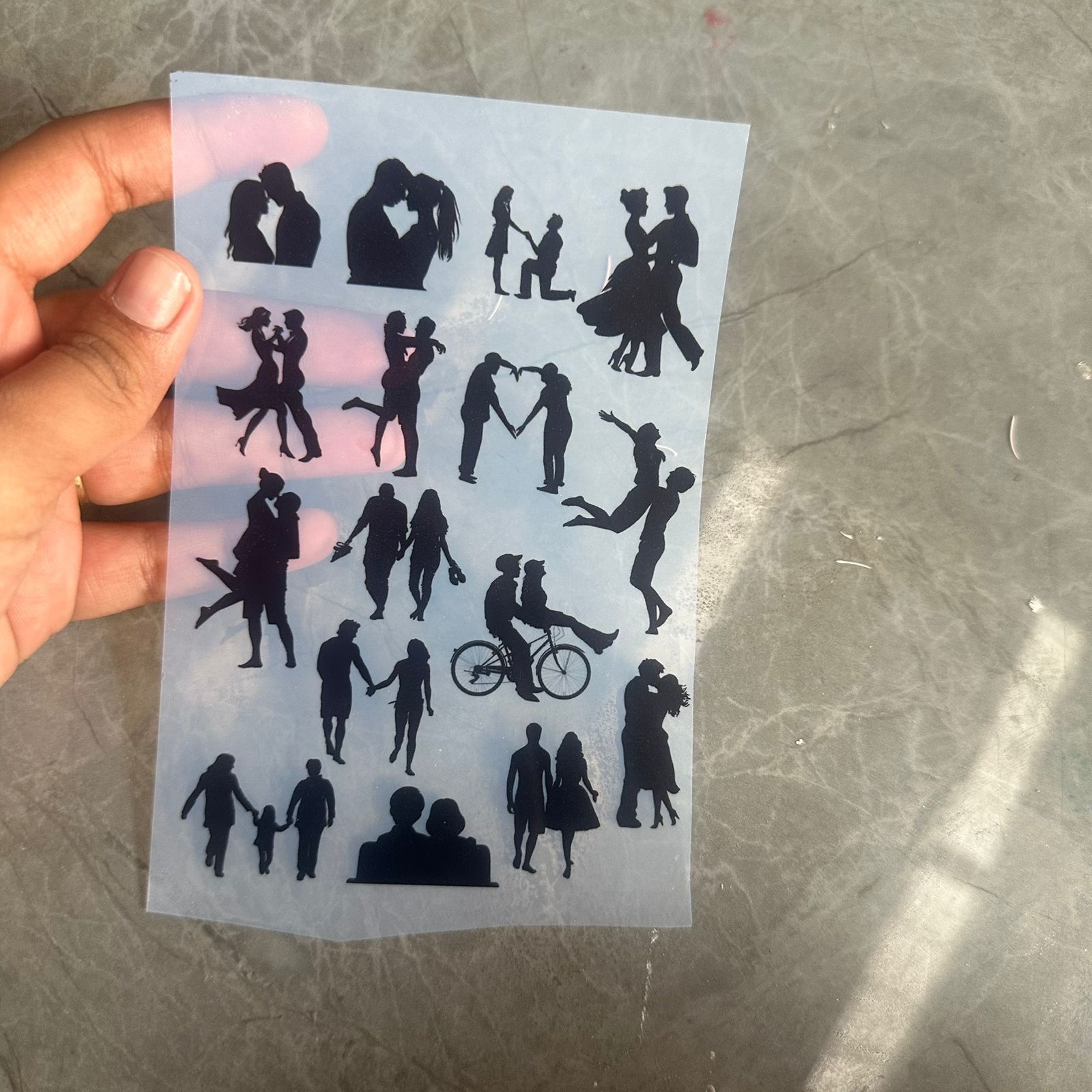 Couple insert sheet A6