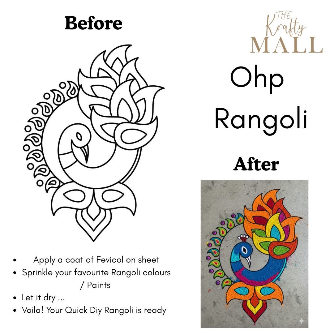 Diy insert sheet rangoli A