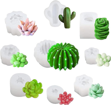 Succulent pack of 9 mould