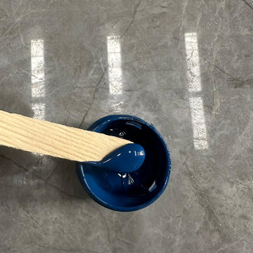 French blue opaque pigment