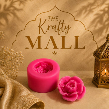 Flower candle mould 006