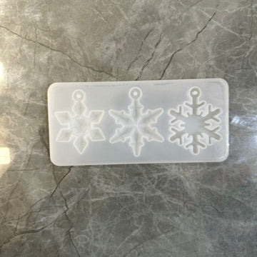 3 in 1 Snowflake mould