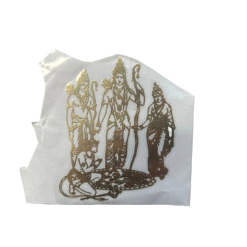 Ram darbar metal sticker