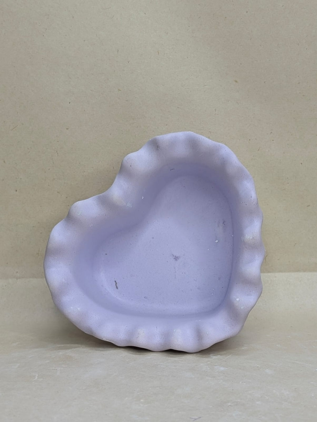 Heart bowl candle jar